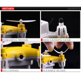 L6058W 2.4G 4CH 6Axis RC 3D Roll Quadcopter Mini Pocket Drone WiFi Camera FPV