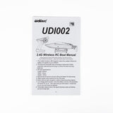 Green 2.4G RC 30KM/H Racing Boat Speedboat Remote Controller for UDI002