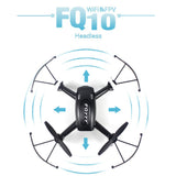 FQ777 FQ10 WiFi Drone with 720P Camera RTF 6-axis Gyro 2.4GHz RC Quadcopter