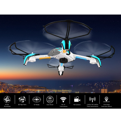 Kai Deng K80 With 2MP WIFI Camera Headless Mode RC Quadcopter RTF