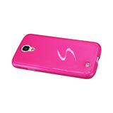 REIKO SAMSUNG GALAXY S4 SEMI CLEAR CANDY CASE IN PINK