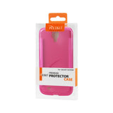 REIKO SAMSUNG GALAXY S4 SEMI CLEAR CANDY CASE IN PINK