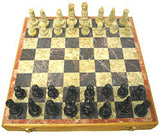 Carved Soapstone 8-in. Chess Set