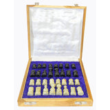 Carved Soapstone 8-in. Chess Set