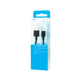 REIKO BRAIDED MICRO USB DATA CABLE 3.3 FEET IN BLACK