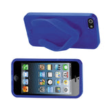 REIKO IPHONE SE/ 5S/ 5 SILICONE SLIPPER SANDAL CASE IN NAVY