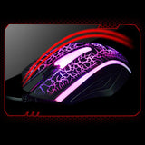 2400 DPI USB Wired Optical Gaming Game Mice Mouse For PC Laptop