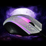 2400 DPI USB Wired Optical Gaming Game Mice Mouse For PC Laptop