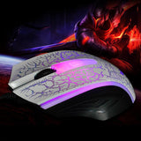 2400 DPI USB Wired Optical Gaming Game Mice Mouse For PC Laptop