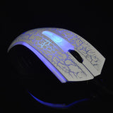 2400 DPI USB Wired Optical Gaming Game Mice Mouse For PC Laptop