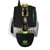 4000 DPI 7D Buttons LED Mechanical Wired Gaming Mouse For PC Laptop