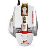 4000 DPI 7D Buttons LED Mechanical Wired Gaming Mouse For PC Laptop