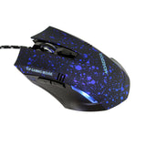 2400 DPI 6D Buttons LED Optical Wired Gaming Mouse For PC Laptop