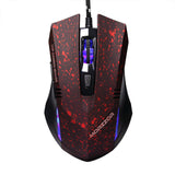 2400 DPI 6D Buttons LED Optical Wired Gaming Mouse For PC Laptop