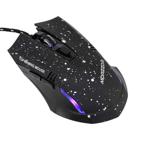 2400 DPI 6D Buttons LED Optical Wired Gaming Mouse For PC Laptop