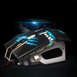 4000 DPI 7D Buttons LED Mechanical Wired Gaming Mouse For PC Laptop