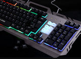 USB Wired Illuminated Colorful LED Backlight Multimedia PC Gaming Keyboard