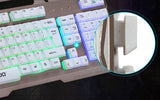 USB Wired Illuminated Colorful LED Backlight Multimedia PC Gaming Keyboard