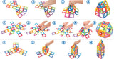 139PCS Magnetic Toys Similar Puzzle Construction Building Blocks Fancy Toys