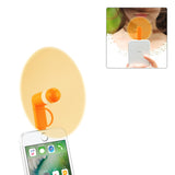 MINI FAN 2-IN-1 FOR IPHONE/ IPAD AND ANDROID IN ORANGE