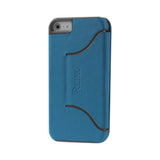 REIKO IPHONE SE/ 5S/ 5 FLIP FOLIO CASE WITH STAND IN BLUE