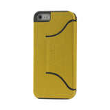 REIKO IPHONE 5/5S/SE FLIP FOLIO CASE WITH STAND IN YELLOW