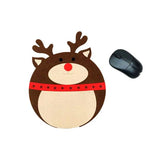 Christmas Decorations Computer Mouse Pad Christmas Gift Cute Christmas Mouse Pad