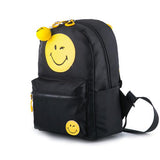 Women Fashion Emoji Travel Satchel School Bag Backpack