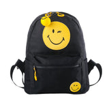 Women Fashion Emoji Travel Satchel School Bag Backpack