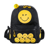 Women Fashion Emoji Travel Satchel School Bag Backpack