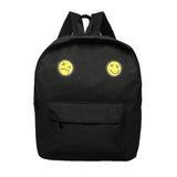 Women Fashion Emoji Travel Satchel School  Backpack