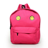 Women Fashion Emoji Travel Satchel School  Backpack