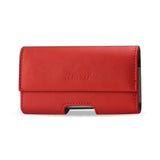HORIZONTAL POUCH IPHONE4 IN RED (4.72X2.56X0.59 INCHES PLUS)