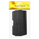 HORIZONTAL Z LID LEATHER POUCH SAMSUNG GALAXY MEGA6.3INCH PLUS BLACK WITH NEW PACKAGE