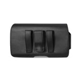 HORIZONTAL Z LID LEATHER POUCH SAMSUNG GALAXY S4 IN BLACK (5.78X3.15X0.71 INCHES PLUS)