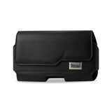 HORIZONTAL Z LID LEATHER POUCH SAMSUNG GALAXY MEGA6.3INCH PLUS BLACK