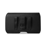 HORIZONTAL Z LID LEATHER POUCH SAMSUNG GALAXY MEGA6.3INCH PLUS BLACK