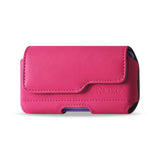 HORIZONTAL Z LID LEATHER POUCH IPHONE4 IN HOT PINK (4.72X2.56X0.59 INCHES PLUS)