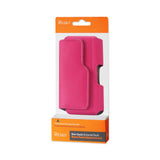 HORIZONTAL Z LID LEATHER POUCH IPHONE4 IN HOT PINK (4.72X2.56X0.59 INCHES PLUS)