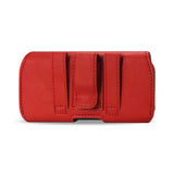 HORIZONTAL POUCH IPHONE5 PLUS RED (5X2.44X0.47 INCHES PLUS)