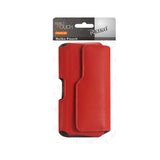 HORIZONTAL Z LID LEATHER POUCH SAMSUNG GALAXY S3/ I9300/ R53 X IN RED (5.91X3.07X0.63 INCHES PLUS)