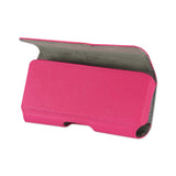 HORIZONTAL Z LID LEATHER POUCH SAMSUNG GALAXY NOTE 3 IN HOT PINK (6.5X3.62X0.71 INCHES PLUS)