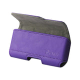 HORIZONTAL Z LID LEATHER POUCH SAMSUNG GALAXY NOTE 3 IN PURPLE (6.5X3.62X0.71 INCHES PLUS)