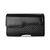 HORIZONTAL Z LID POUCH MAT PATTERN WITH ELASTIC SIDES IPHONE4 IN BLACK (4.72X2.56X0.59 INCHES PLUS)