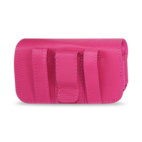 HORIZONTAL POUCH HP18A IPHONE 4G PLUS HOT PINK CELL PHONE WITH COVER (4.72X2.56X0.59 INCHES PLUS)