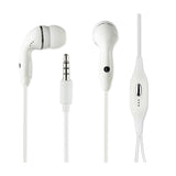 REIKO IN-EAR HEADPHONES WITH MIC IN WHITE