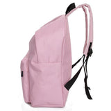 1PC Boys Girls Unisex Canvas Rucksack Backpack School Book Shoulder Bag