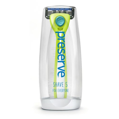 Preserve Shave 5 Razor System- 6 pack - assorted colors