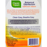 CleanWell Bathroom Disinfectant Cleaner - 26 fl oz