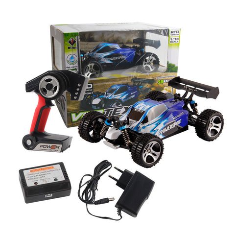 WL A959 1/18 Scale 2.4G RC Off-Road Racing Car with Anti-vibration System